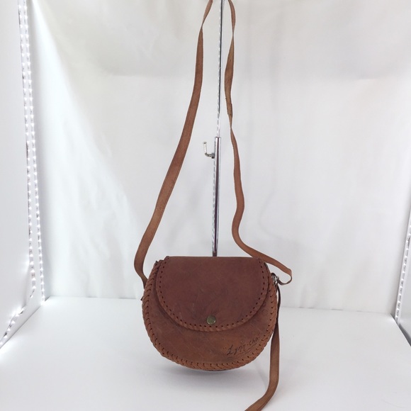 Vintage handmade Crossbody bag flowers geo… - Picture 3 of 5